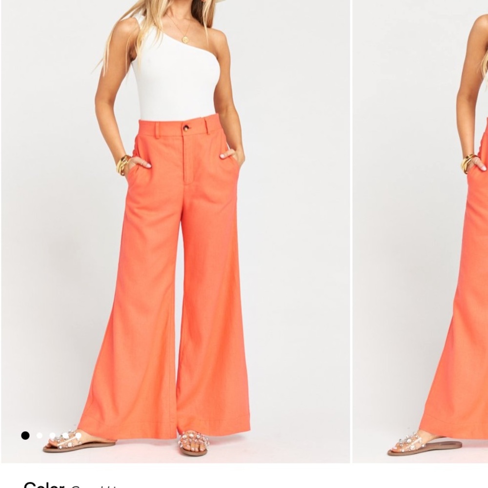 Show me your mumu coral pants Small